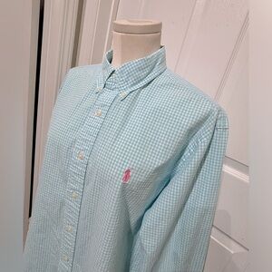 Ralph Lauren Men’s Classic Fit Dress Shirt Size Large